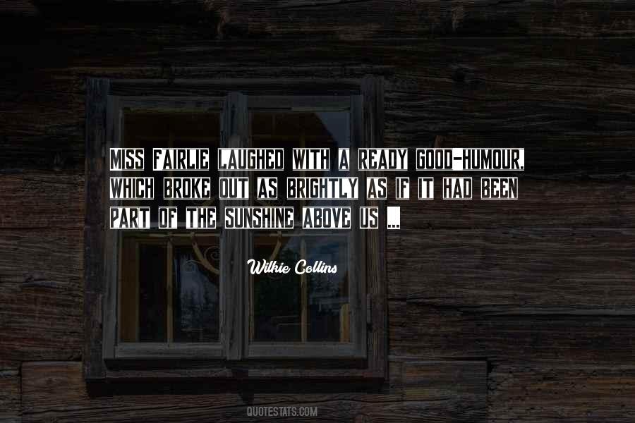 Good Sunshine Quotes #1270779