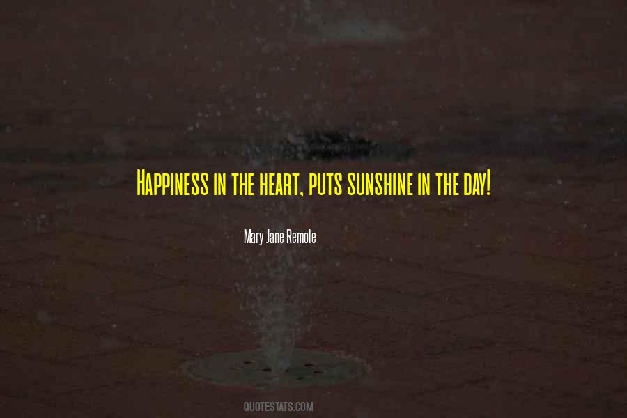 Good Sunshine Quotes #1296804