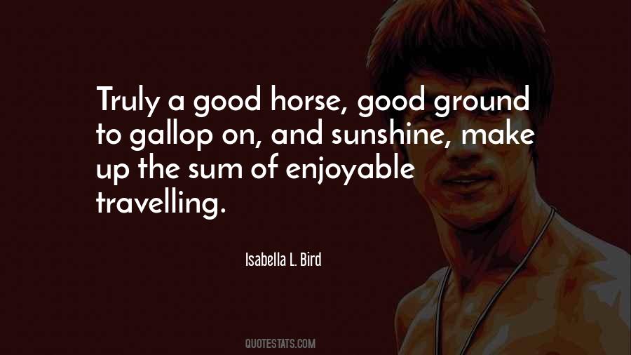 Good Sunshine Quotes #1321409