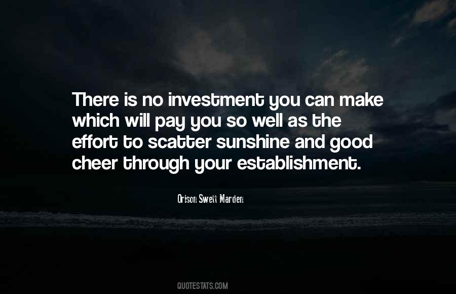 Good Sunshine Quotes #1649569