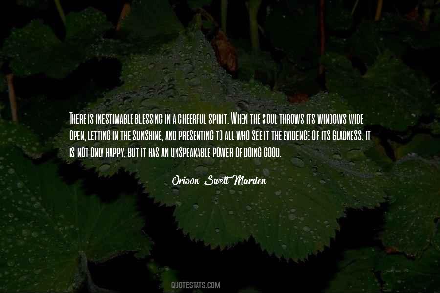 Good Sunshine Quotes #416323