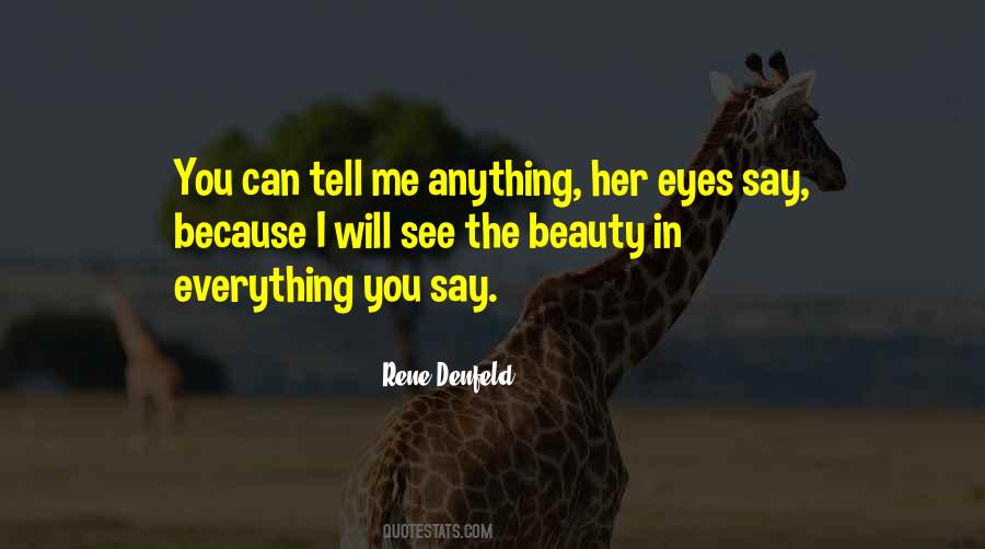 Eyes See Beauty Quotes #1144802