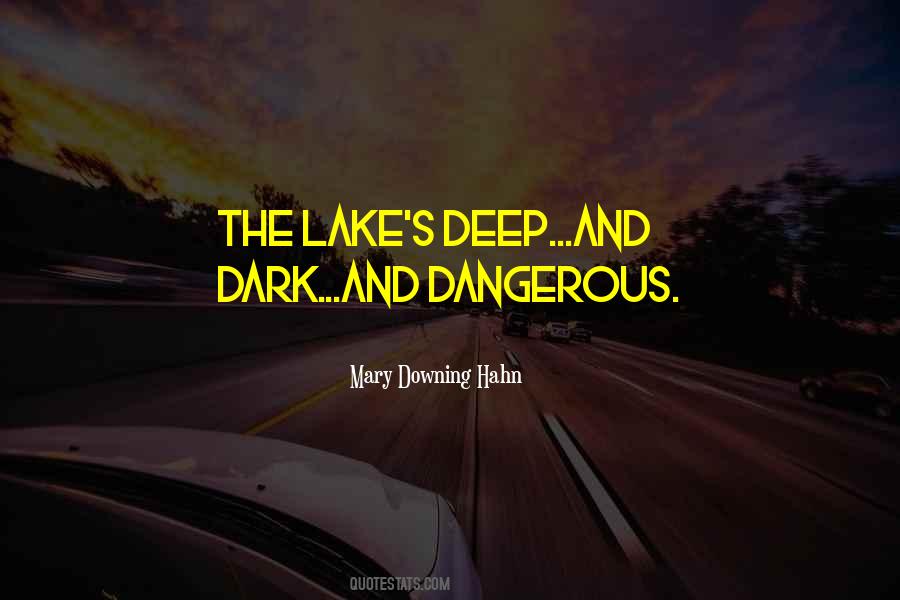 Quotes About The Lake #1195836