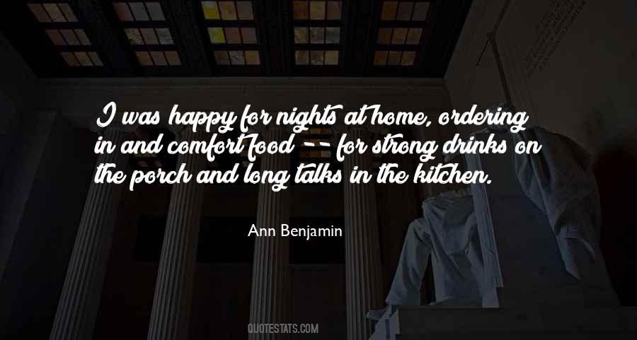 At Home Food Quotes #1314540