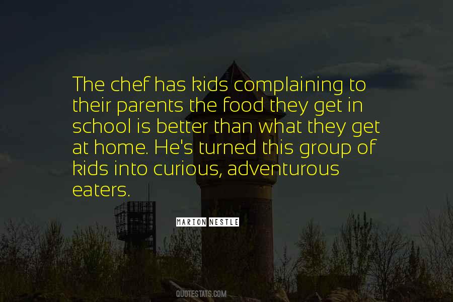 At Home Food Quotes #1612825