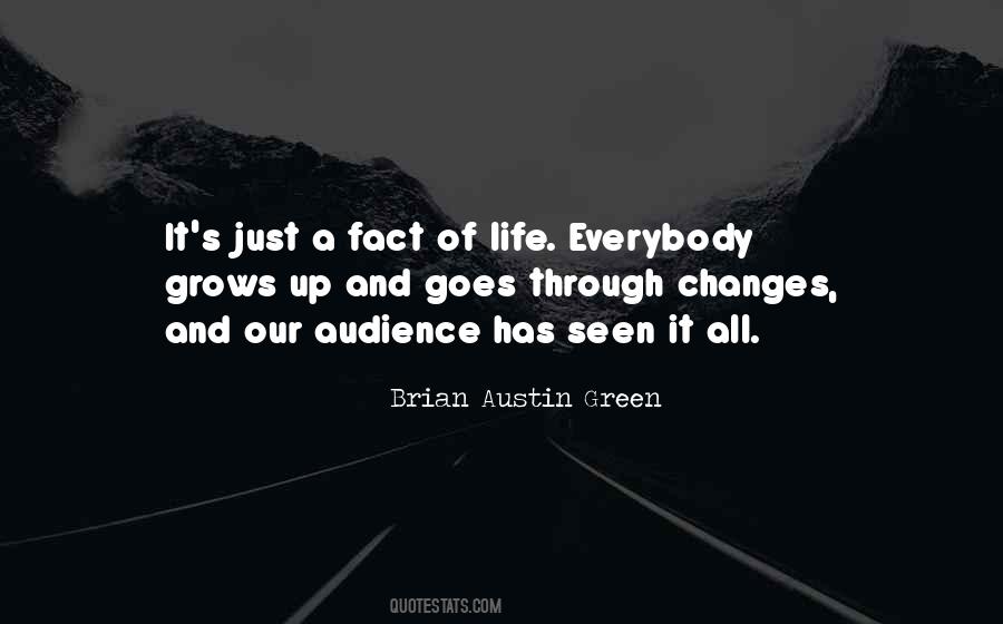 Fact And Life Quotes #79944