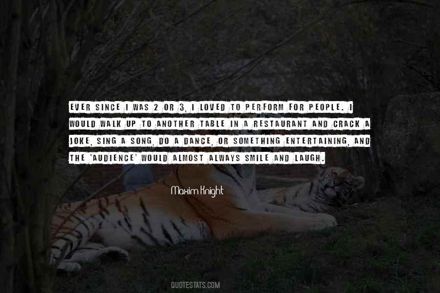 Laugh Dance Quotes #627540