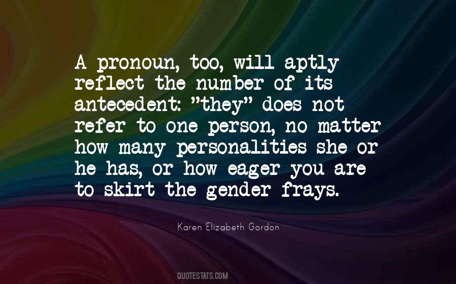 No Gender Quotes #124205
