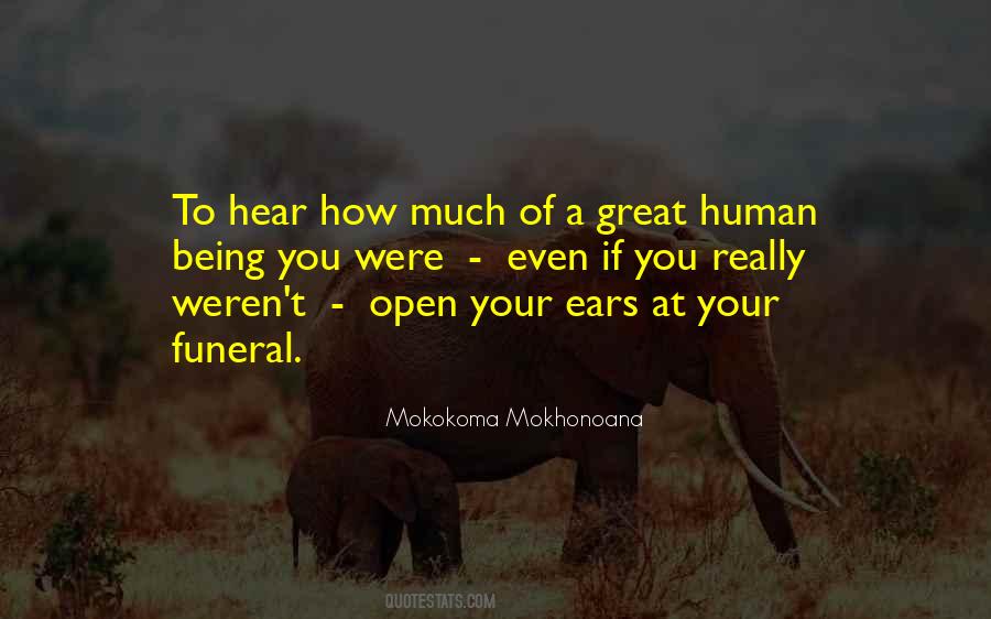 Quotes About Your Funeral #437917