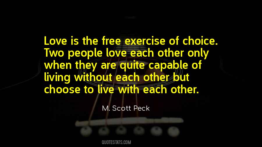Love Exercise Quotes #1013627