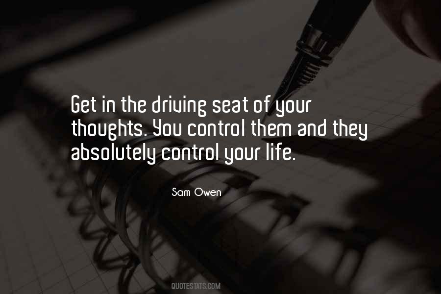 In Control Of Your Life Quotes #123027