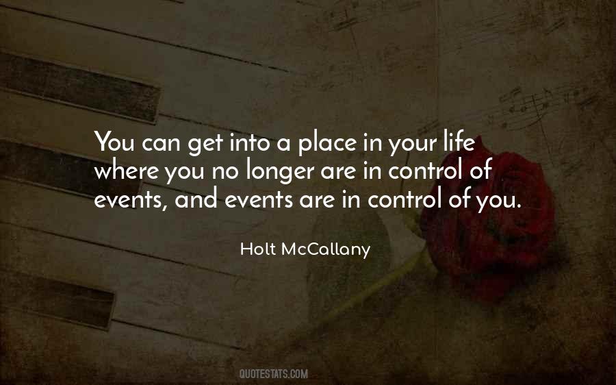In Control Of Your Life Quotes #1367293
