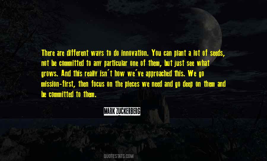Plant The Seeds Quotes #1781608