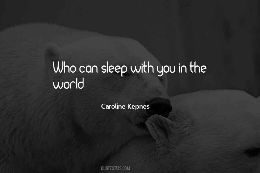 Can Sleep Quotes #1077109