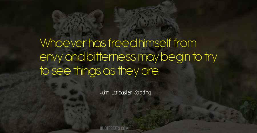 I Freed Myself Quotes #108476