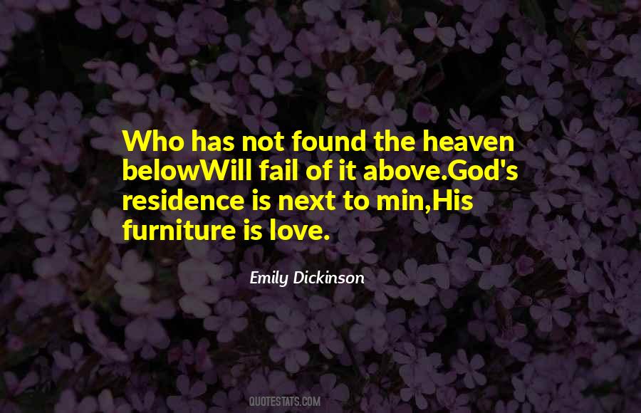 Love Is Heaven Quotes #1155323