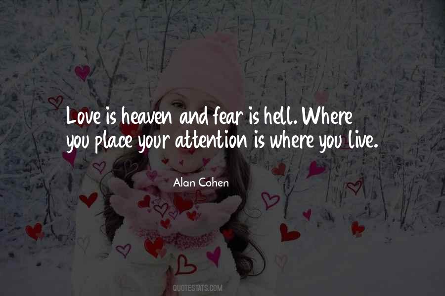 Love Is Heaven Quotes #704710