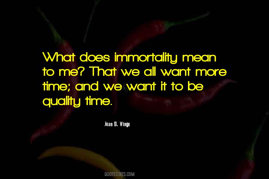 Time Quality Quotes #129664