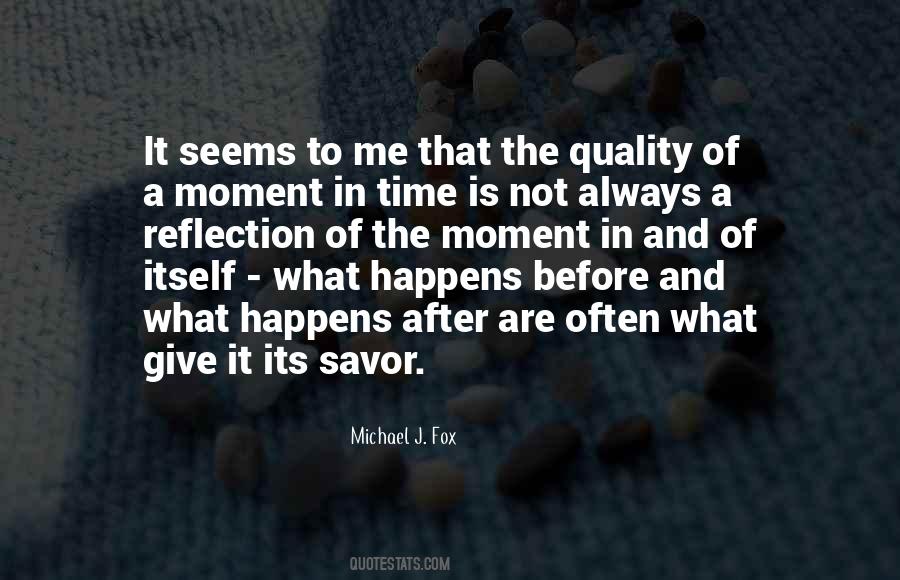 Time Quality Quotes #328585