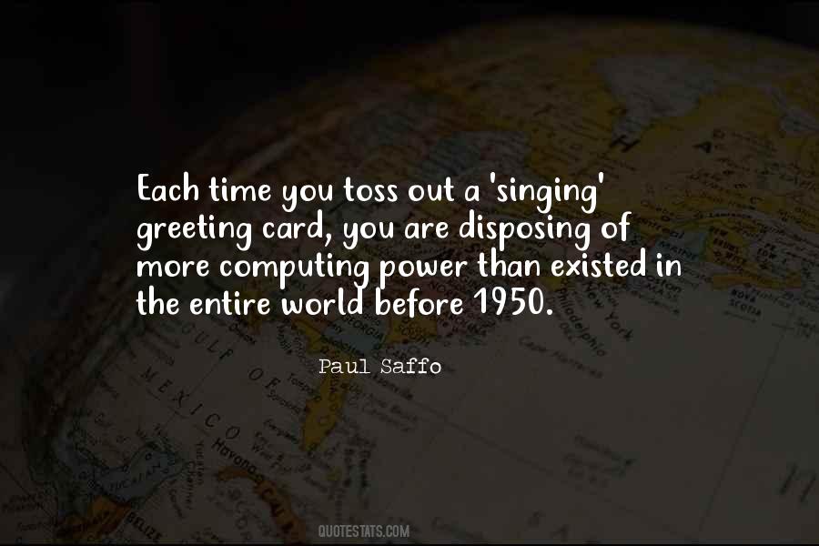 Power Of Singing Quotes #1673375