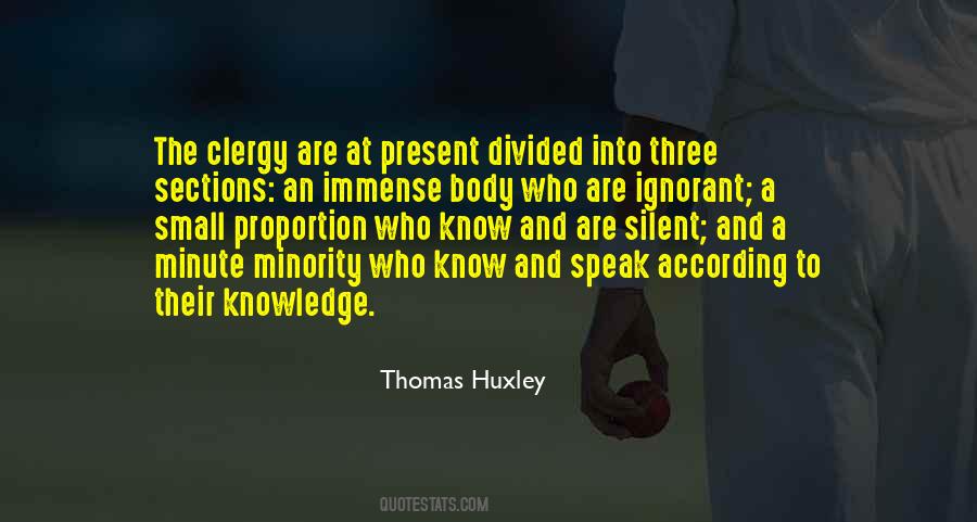 Know When To Be Silent Quotes #78619