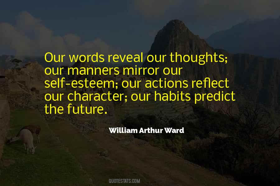 Actions Habits Character Quotes #48410