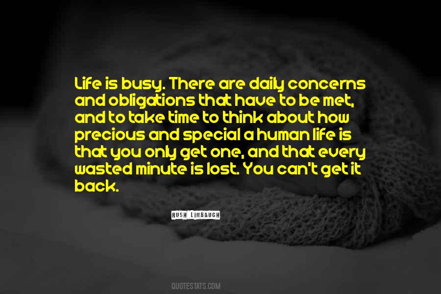 Human Life Is Precious Quotes #1398370