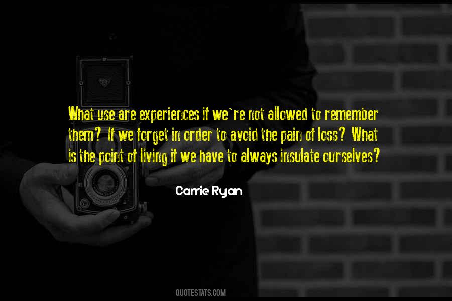 Remember Pain Quotes #267715
