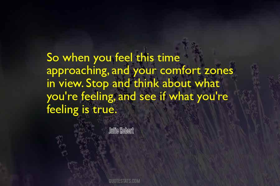 Comfort Feeling Quotes #1708163