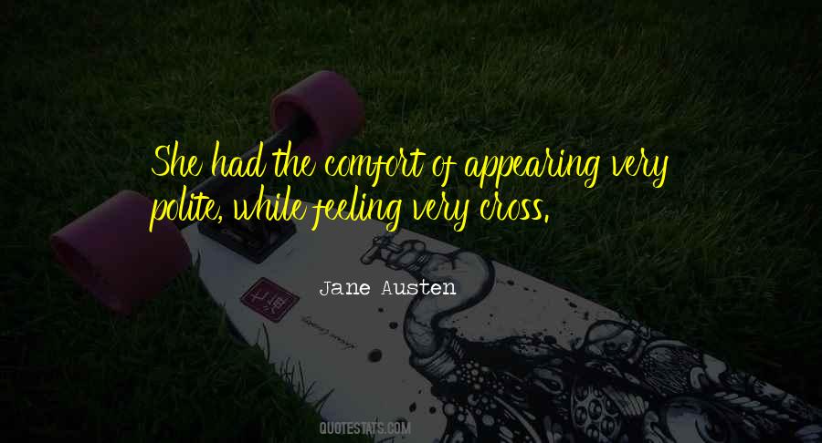 Comfort Feeling Quotes #479085