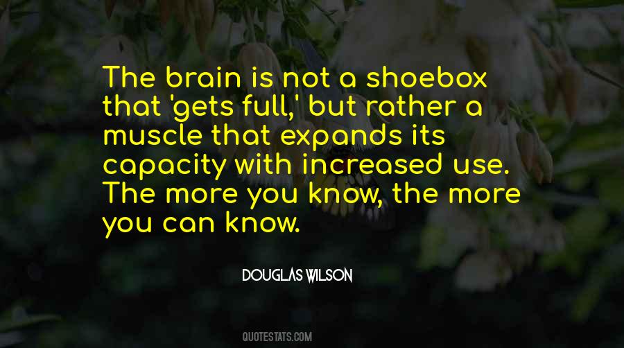 Brain Is A Muscle Quotes #1018716