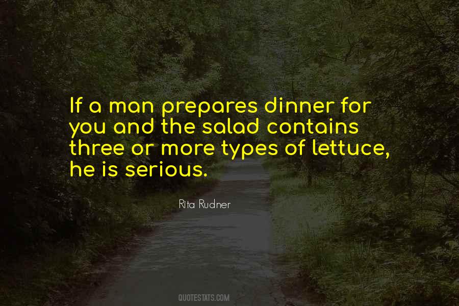 Lettuce Salad Quotes #525031