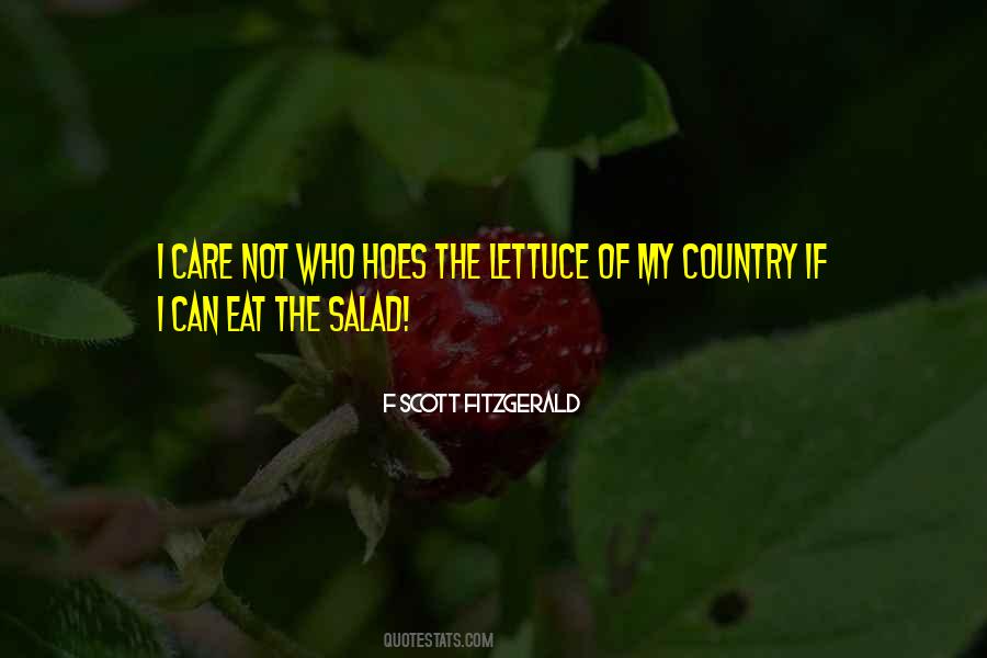 Lettuce Salad Quotes #749215