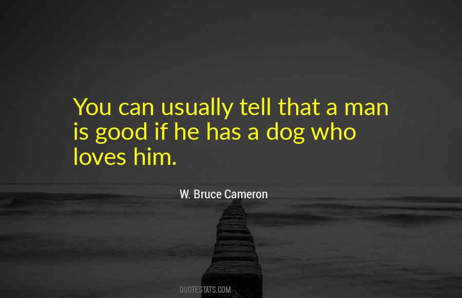 Man Dog Quotes #1017007