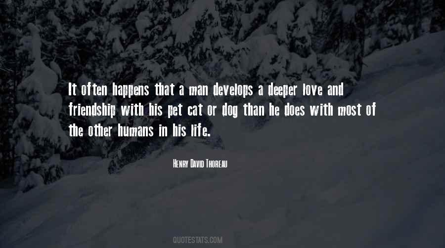 Man Dog Quotes #403484