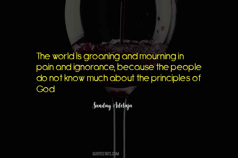 Ignorance About God Quotes #1036188