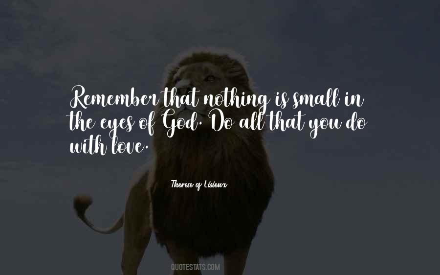 Small Eyes Quotes #416964