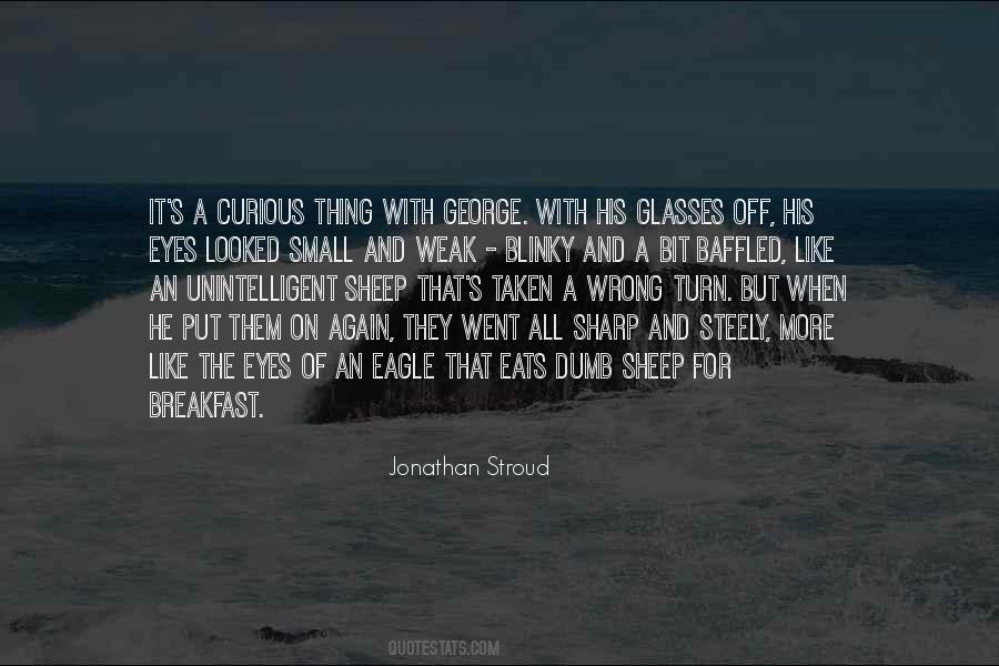 Small Eyes Quotes #429278