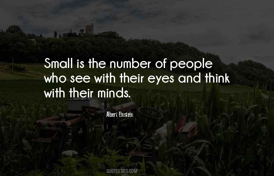 Small Eyes Quotes #516882