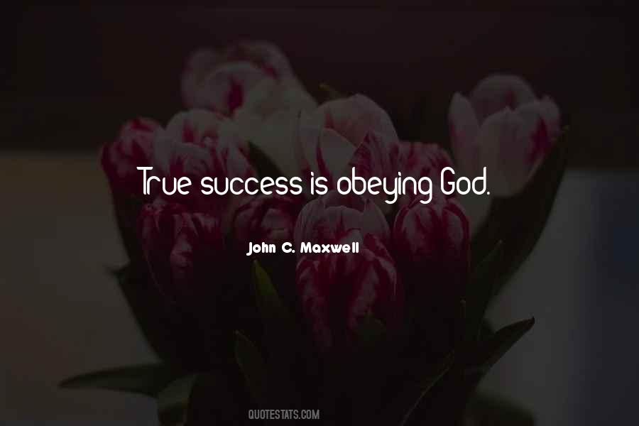 God Success Quotes #125979