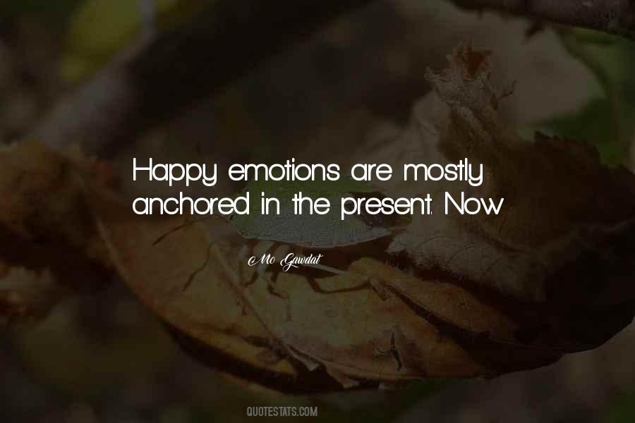 Happy In The Present Quotes #957339