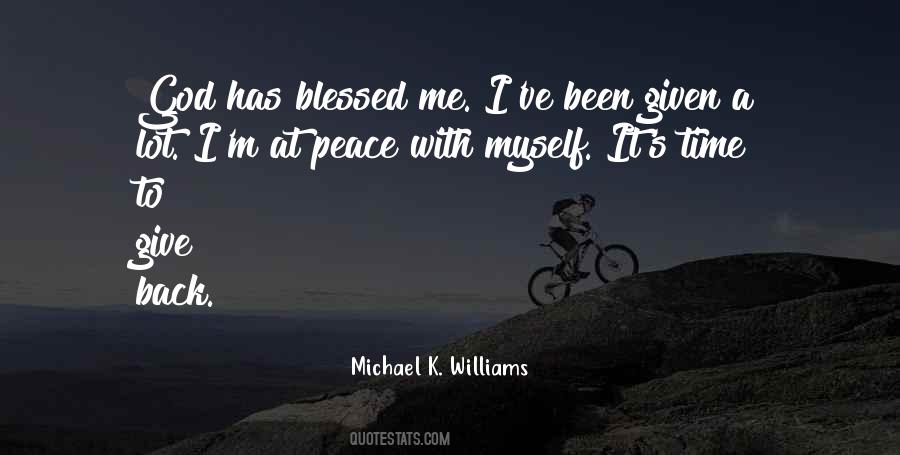 Blessed Me Quotes #403802