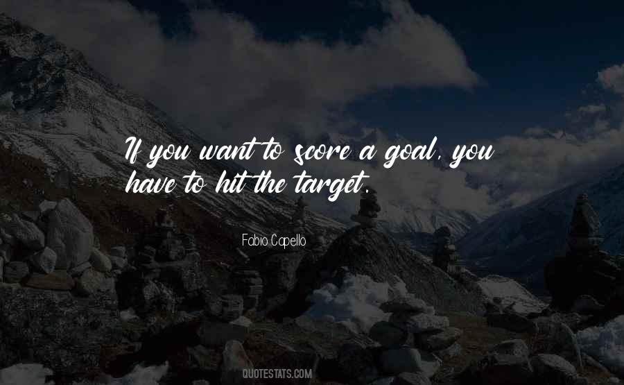 Goal Target Quotes #803139