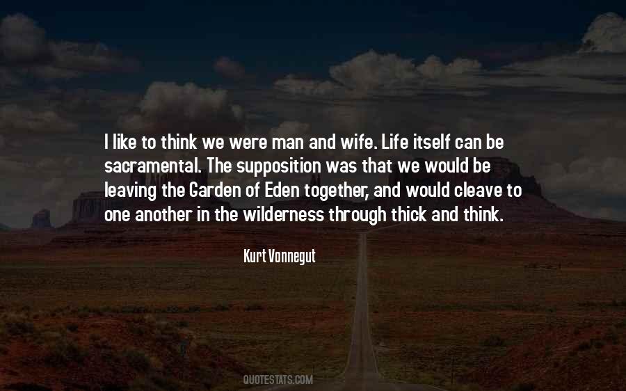 Wilderness Life Quotes #1373000