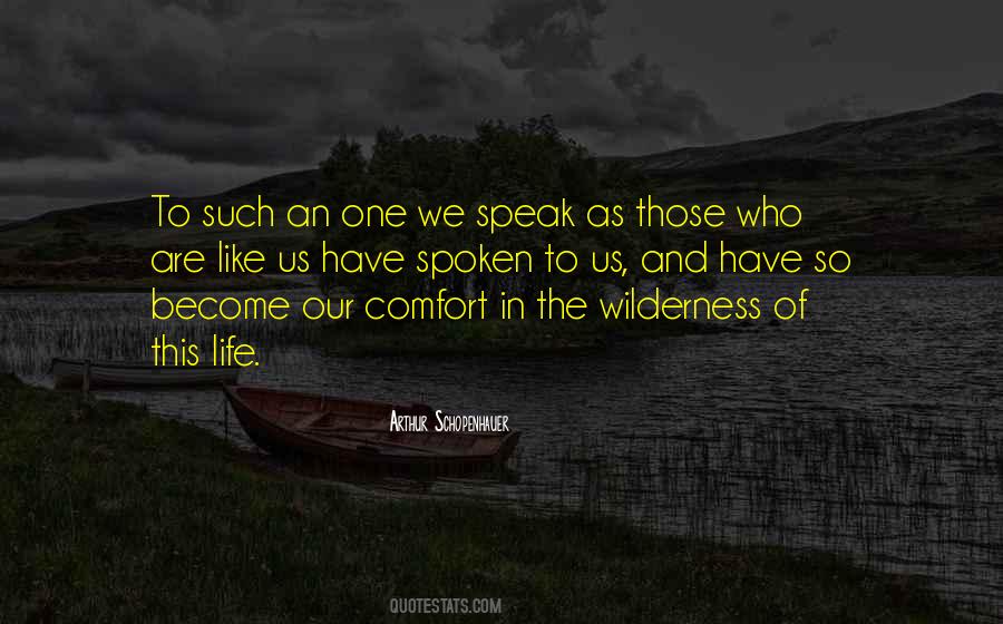 Wilderness Life Quotes #1547885