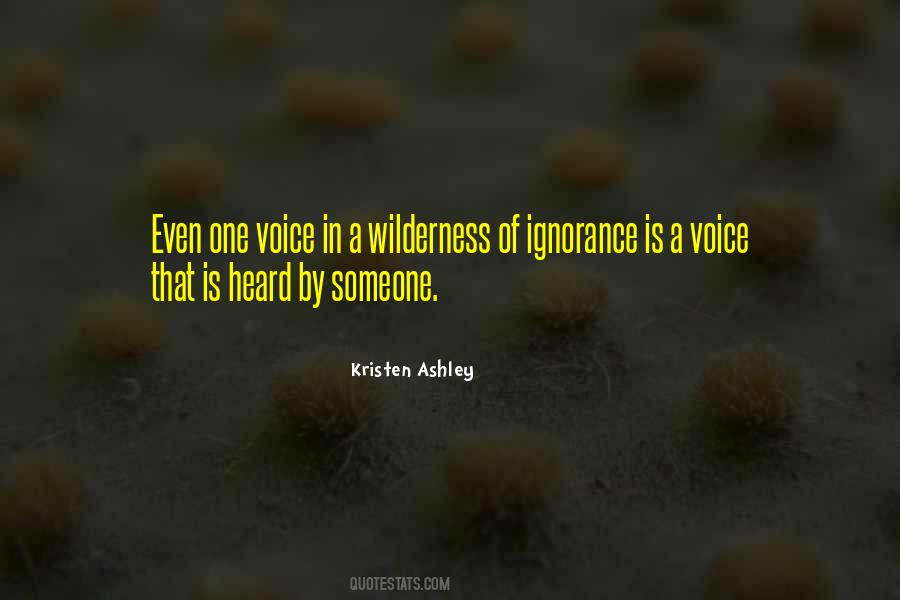 Wilderness Life Quotes #308157