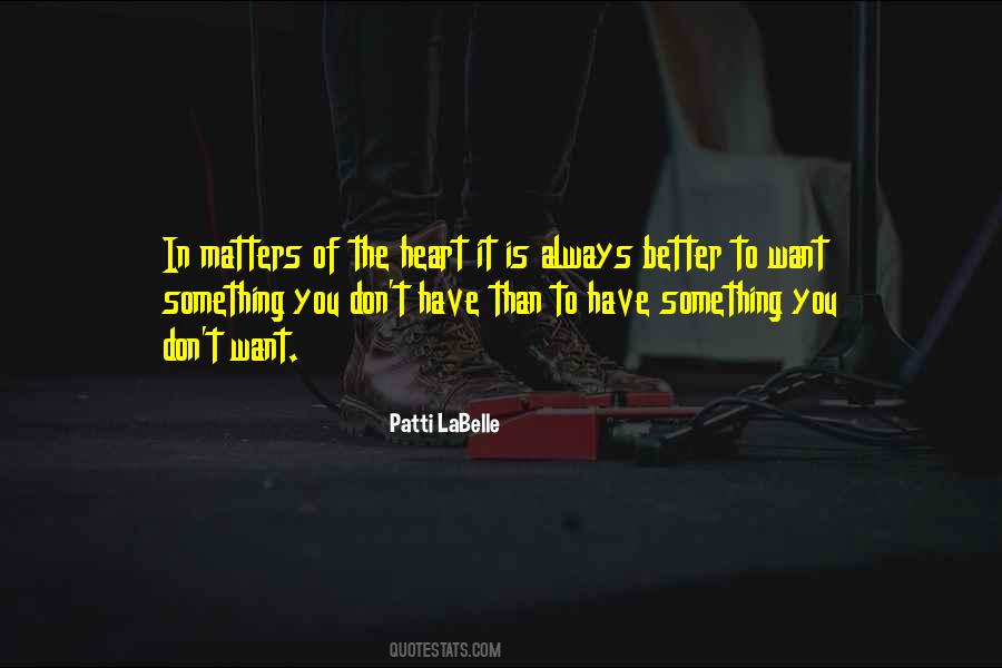 It Always Matters Quotes #104003