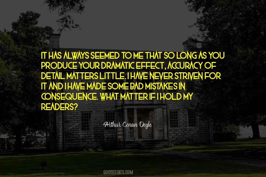 It Always Matters Quotes #1403449