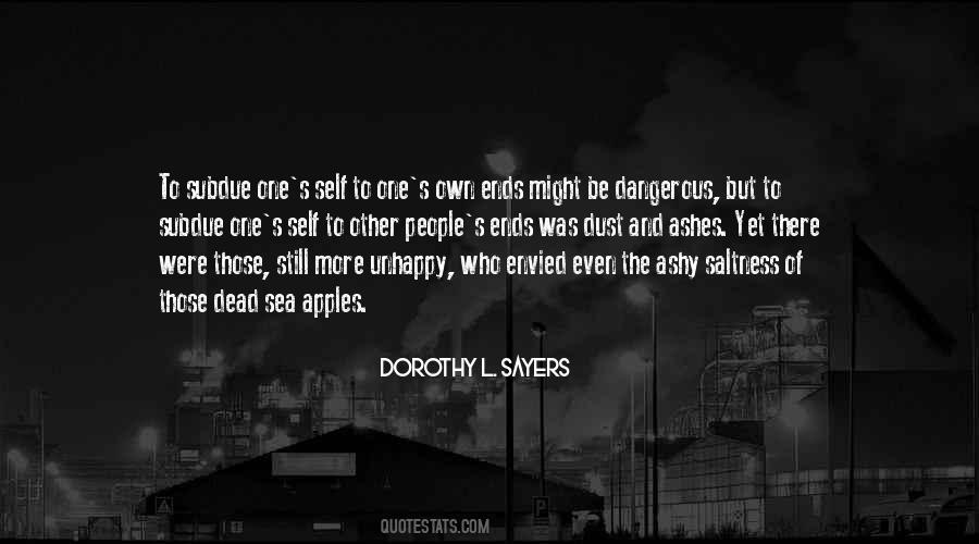 Dangerous Sea Quotes #1109486