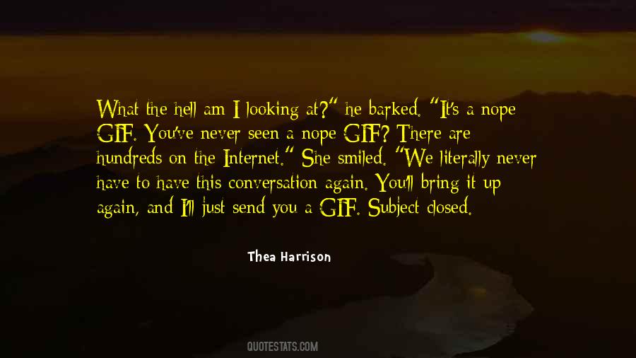 Just Bring It Quotes #492274